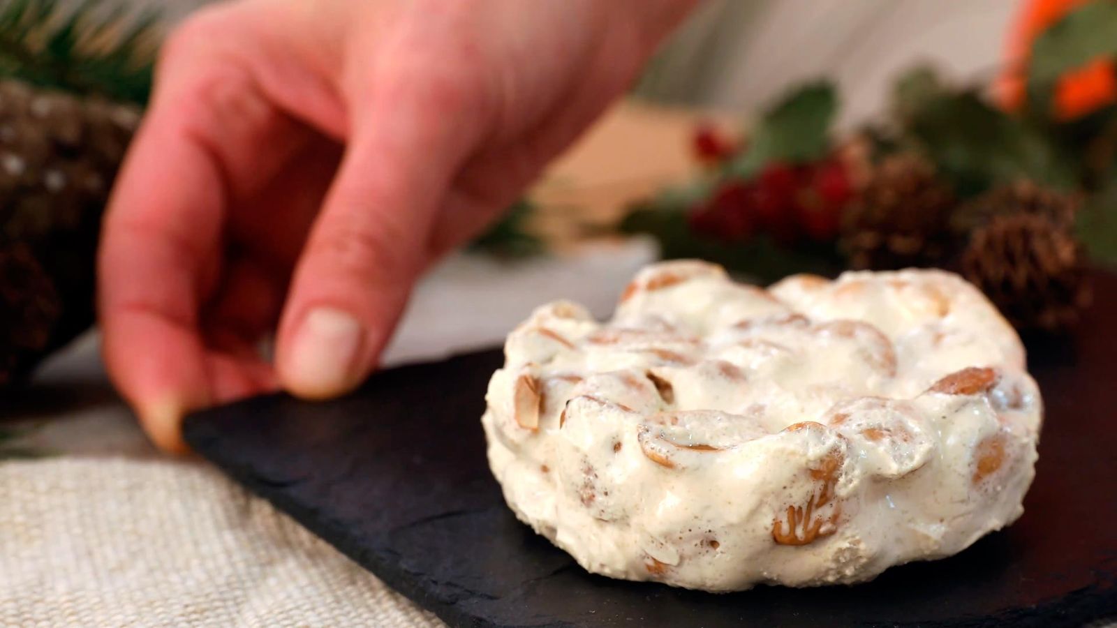 Receta de turrón duro casero paso 7 Receta de turrón duro casero paso 7