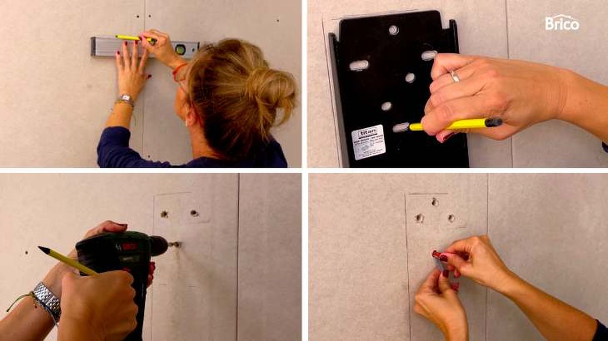 Bricomania 63 colgar tv en pladur paso 1