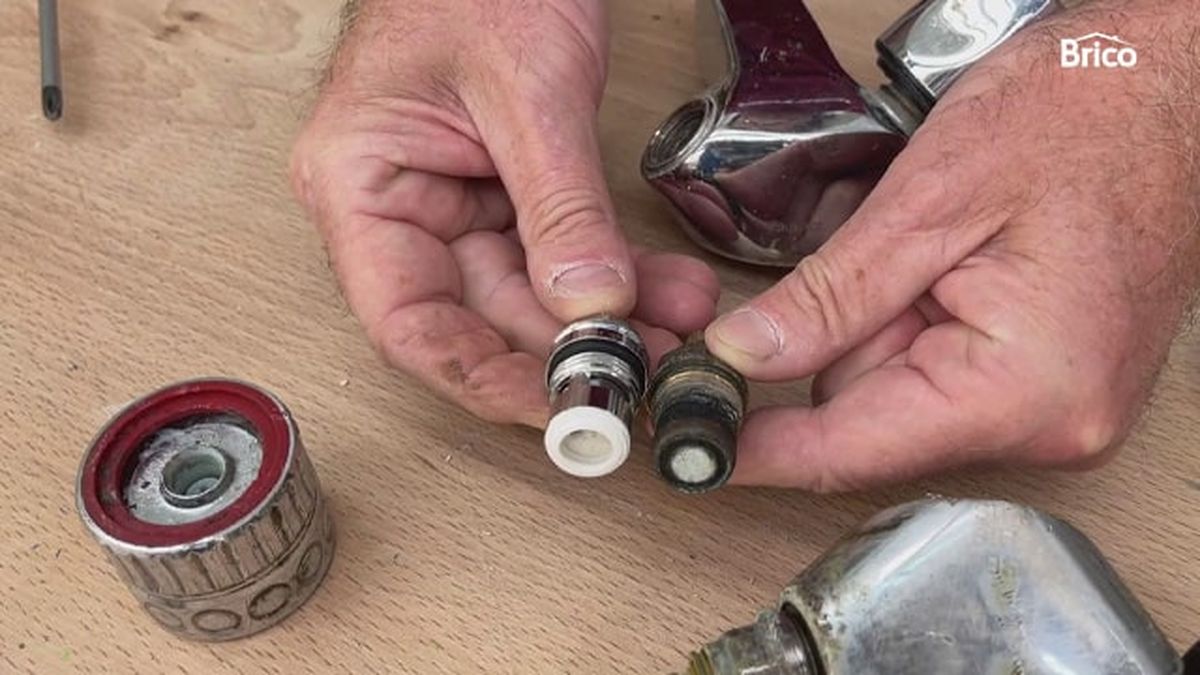 como arreglar un grifo bimando que gotea paso 3