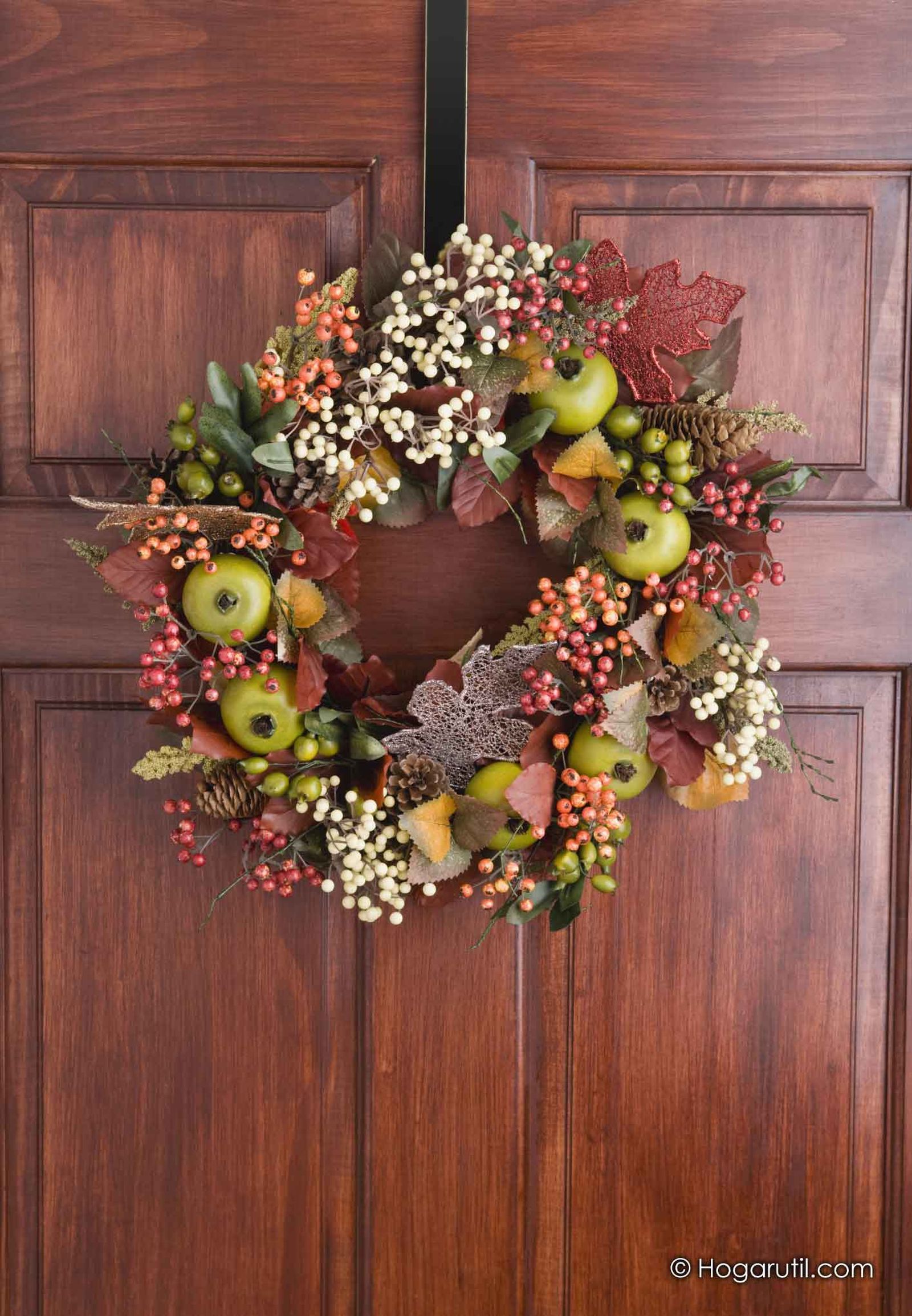 10 coronas otoñales para decorar 9