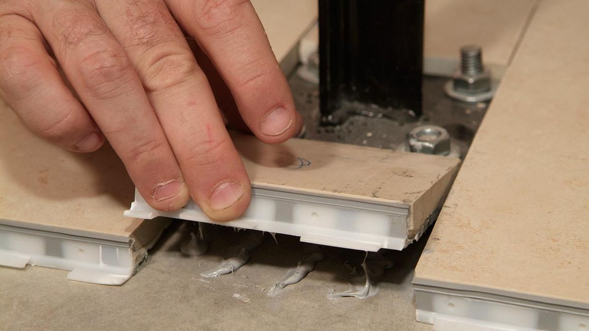 Revestir suelo con gres sin obra paso 17