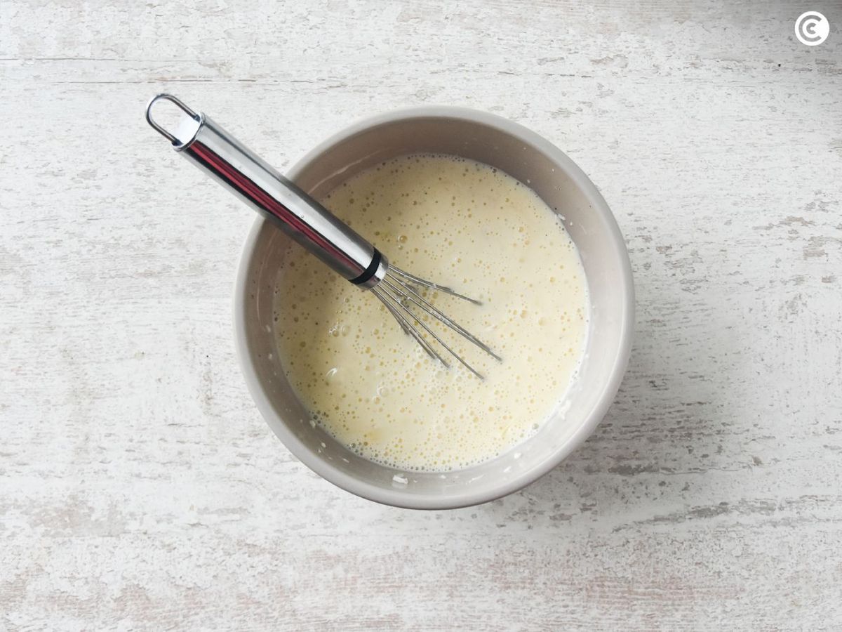 Relleno para la quiche de salmón