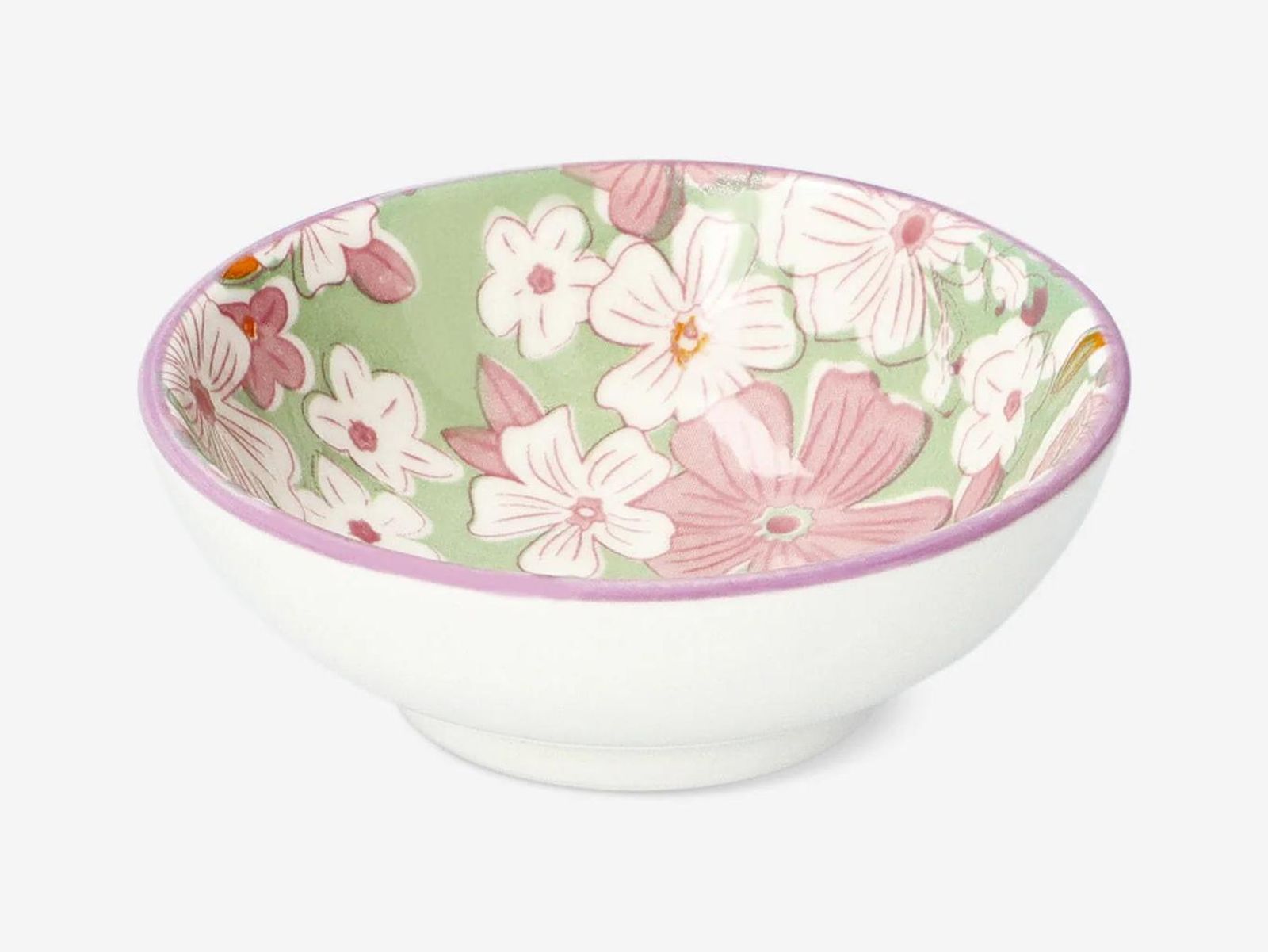 Cuenco de flores para salsa de soja. Cuenco de flores para salsa de soja.