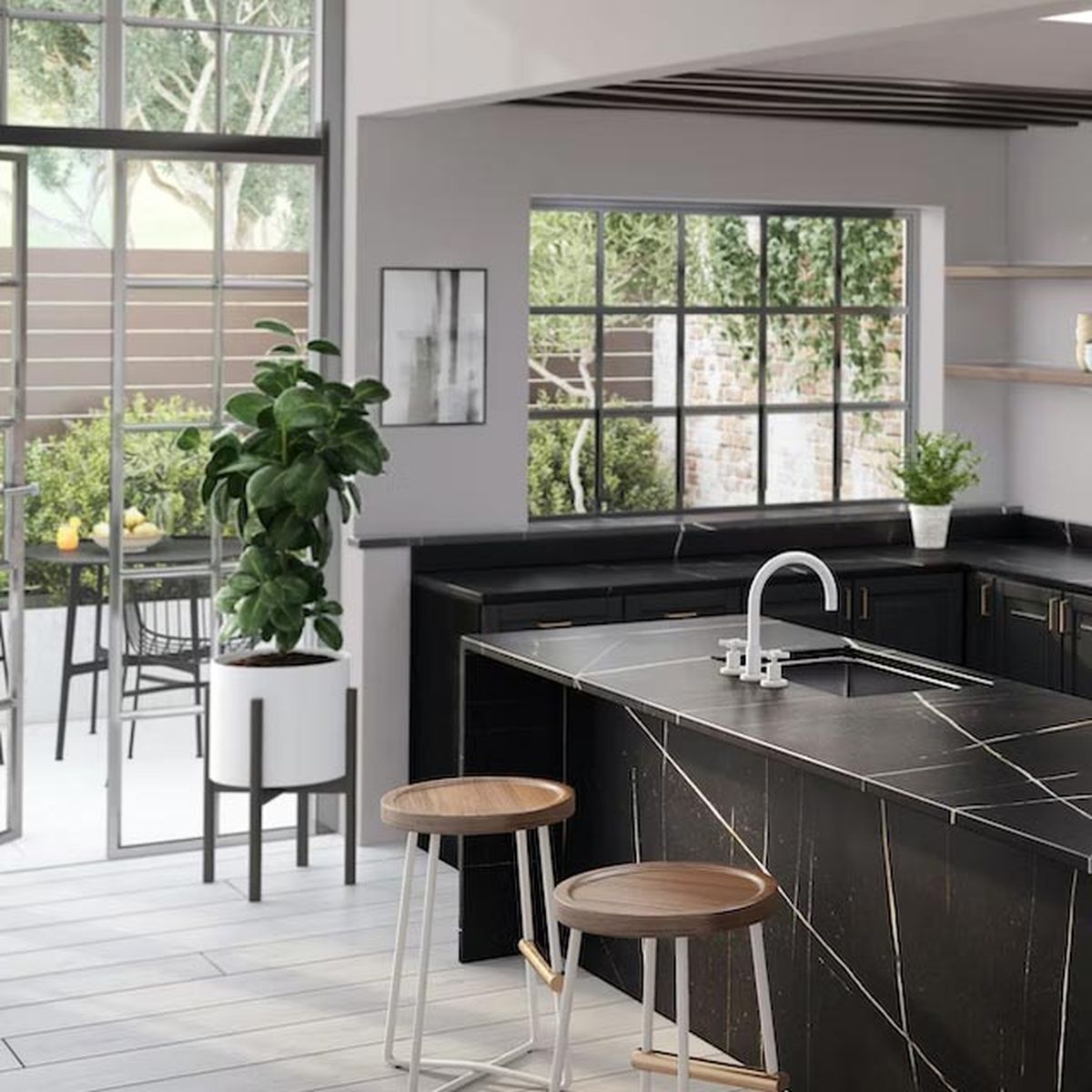 cocina silestone et noir