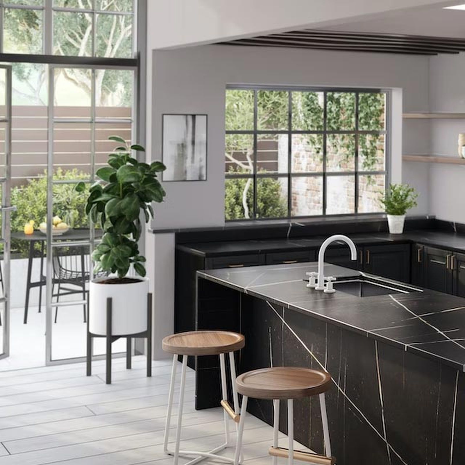 cocina silestone et noir cocina silestone et noir