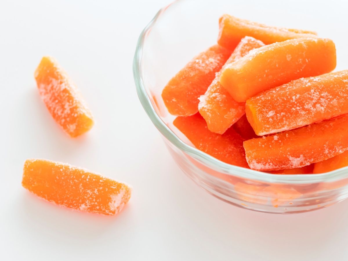 Las zanahorias también se pueden congelar