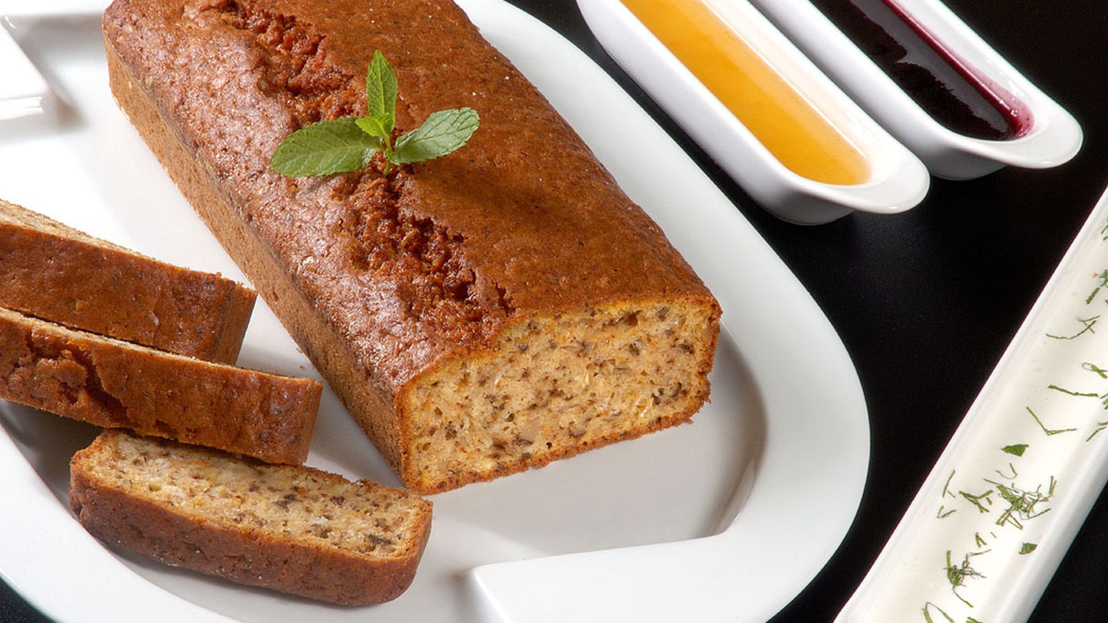 Pan dulce de calabaza y avena