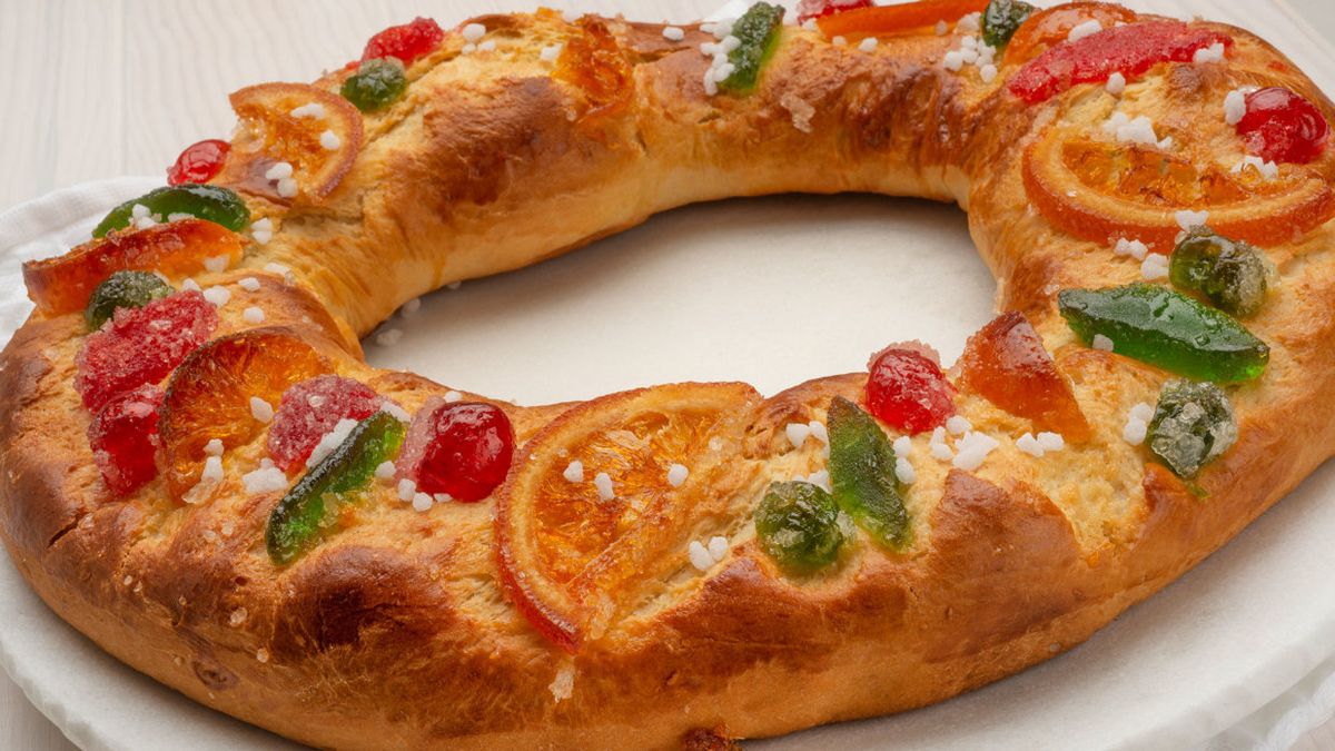 Roscón de Reyes tradicional de Eva Arguiñano