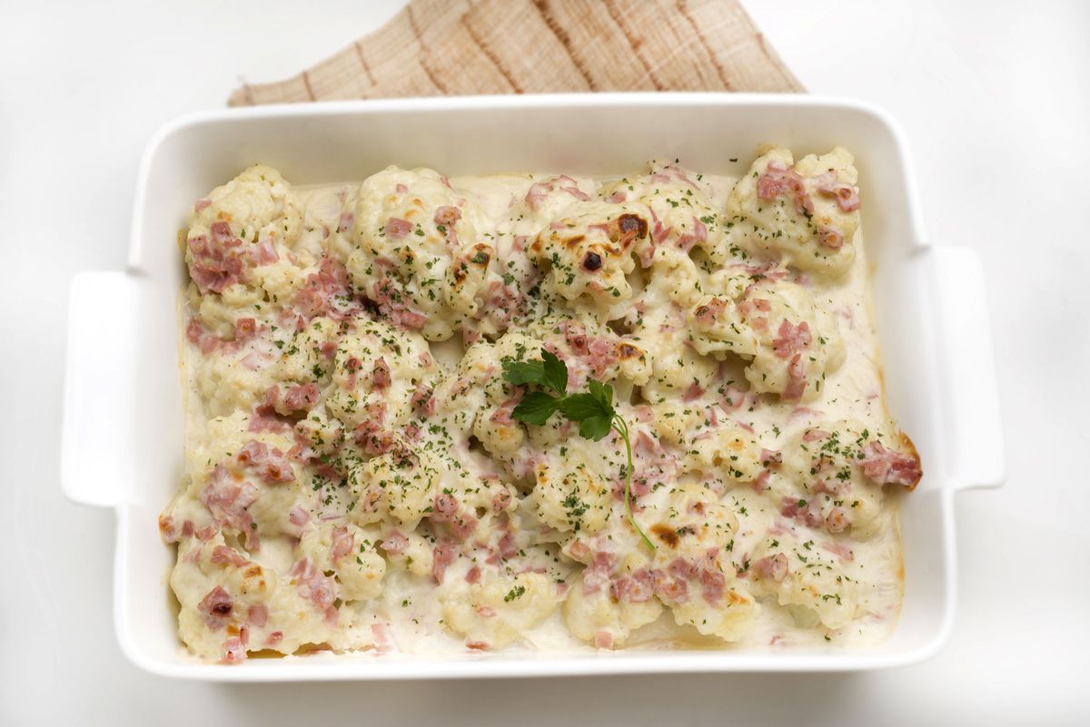 5764 1 Coliflor con bechamel y jamon (1148) editorial xl