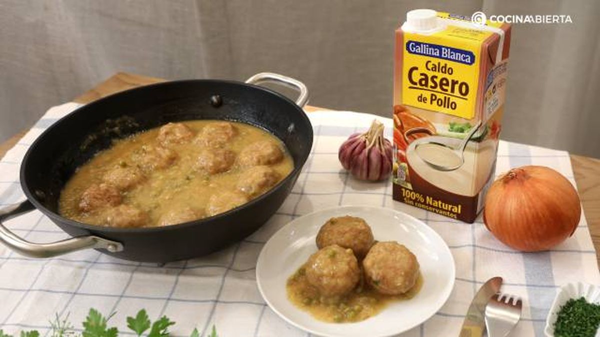 GallinaBlanca Albondigas vino blanco paso 6