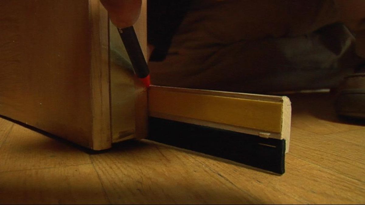 Burlete para puerta paso1