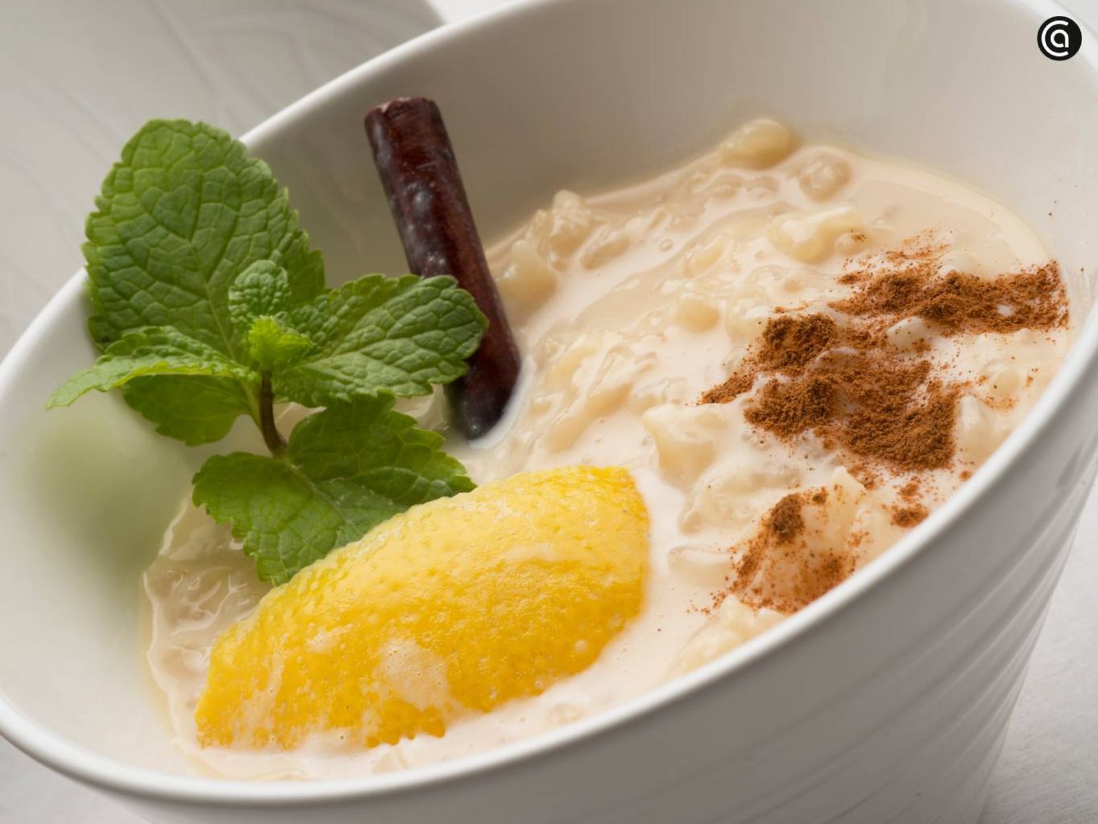 Arroz con leche cremoso