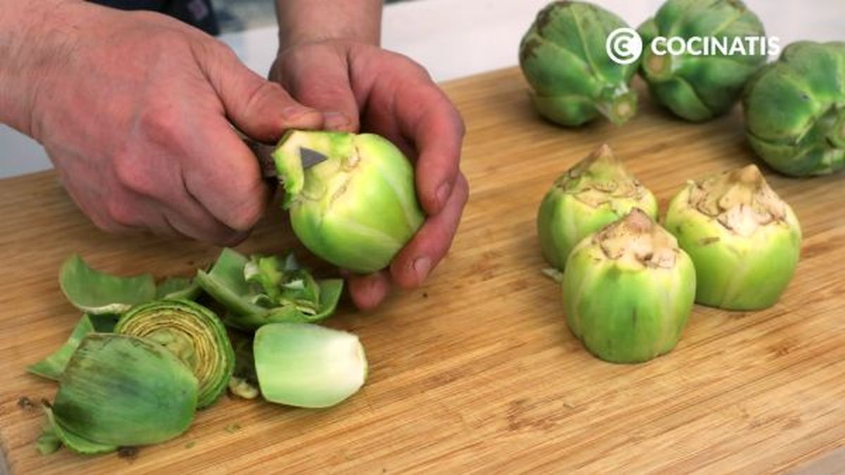 CTIS1002 receta alcachofas confitadas paso 2