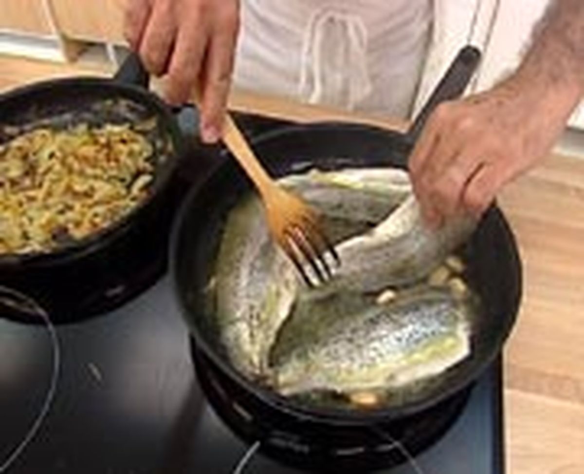 Truchas con cebolla 4
