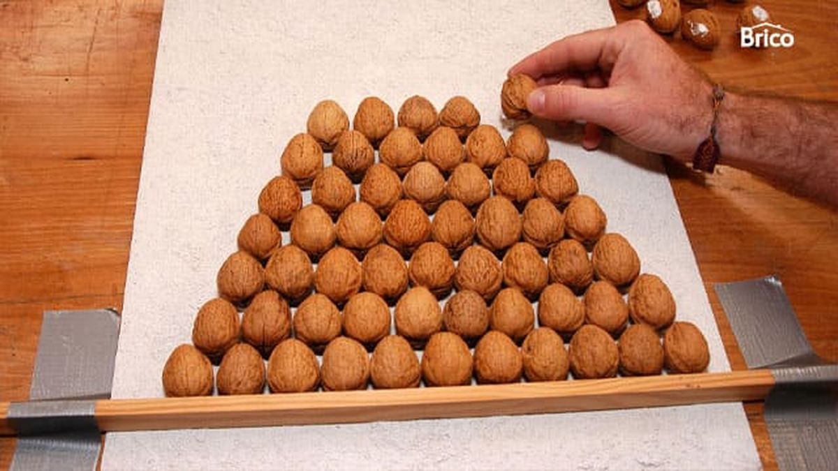 arbol de navidad en la pared paso6