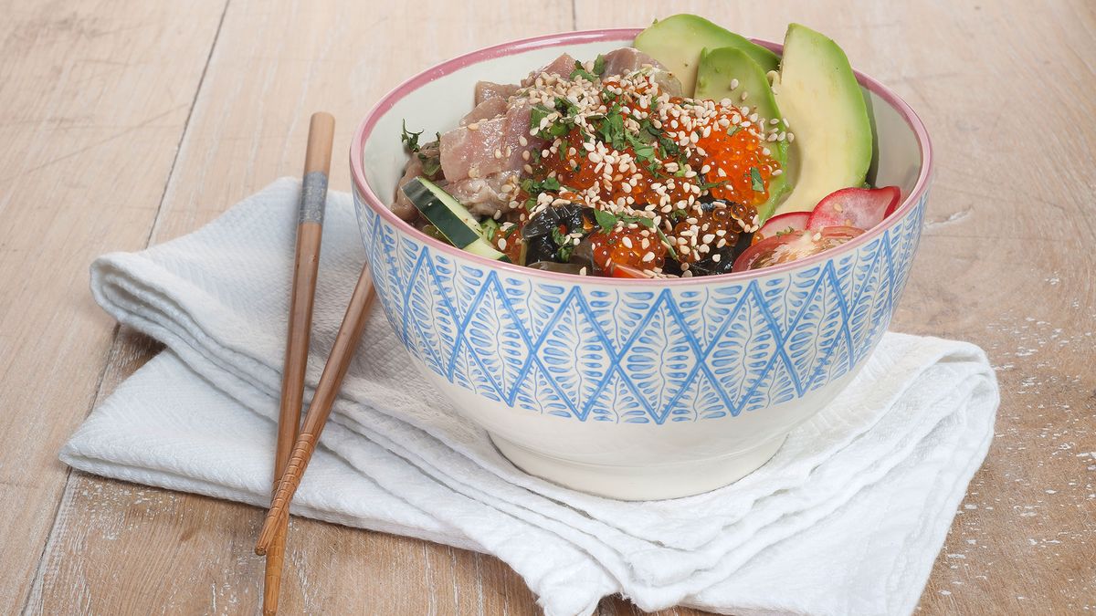 Poke de atún 