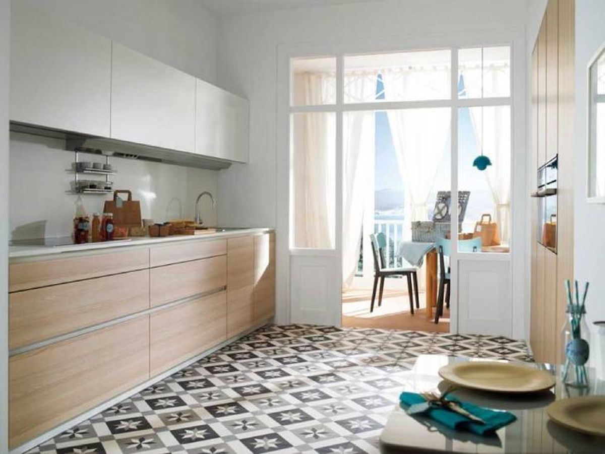 Suelo hidráulico en la cocina 3