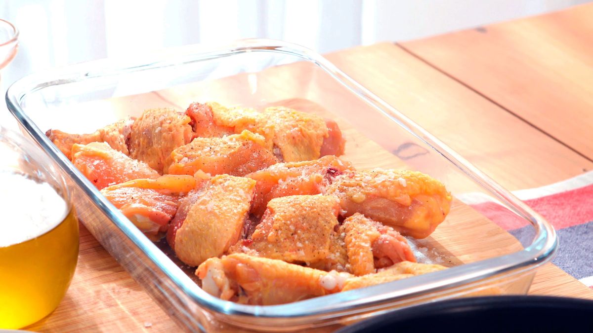 Pollo al ajillo   Paso 3