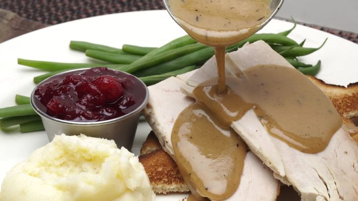 salsa gravy cena tradicional accion de gracias