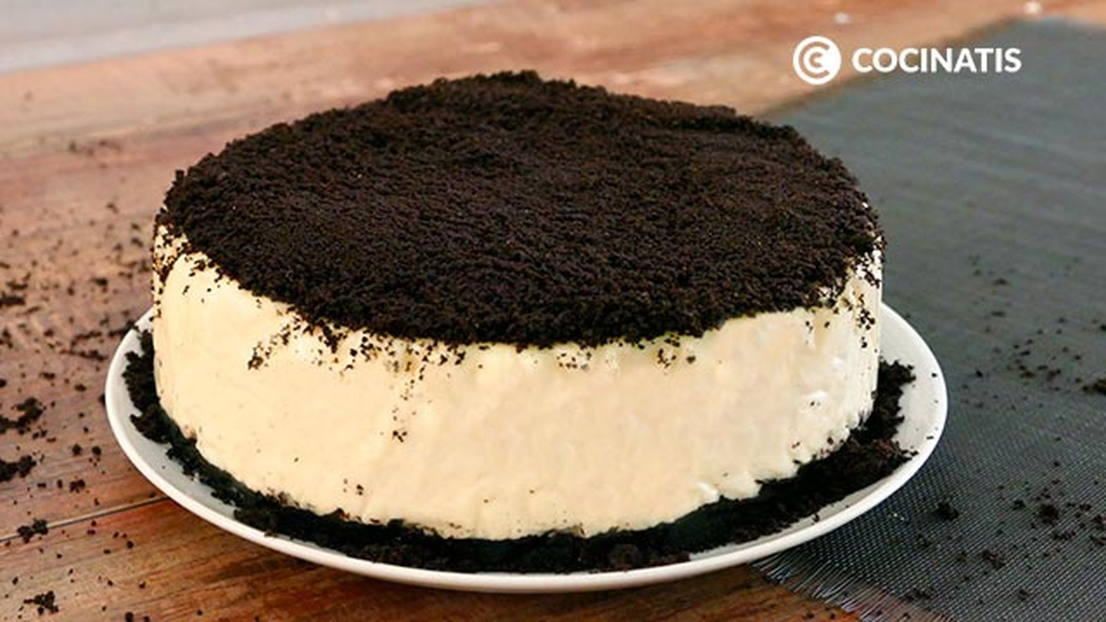 Receta de tarta de Oreo casera paso 7 Receta de tarta de Oreo casera paso 7