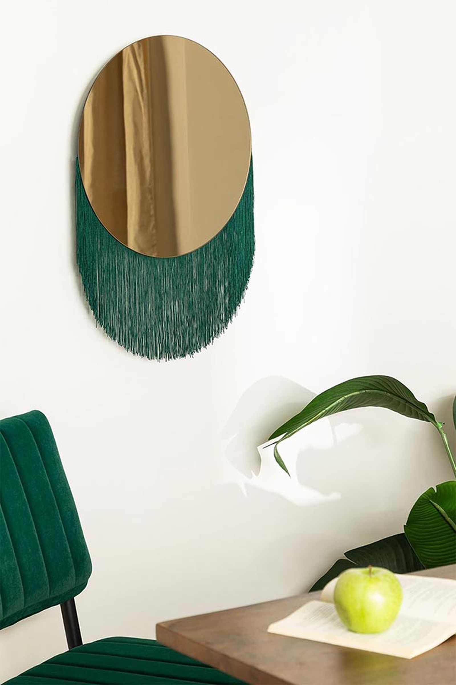 espejos decorativos espejo de pared con flecos giwend sklum espejos decorativos espejo de pared con flecos giwend sklum