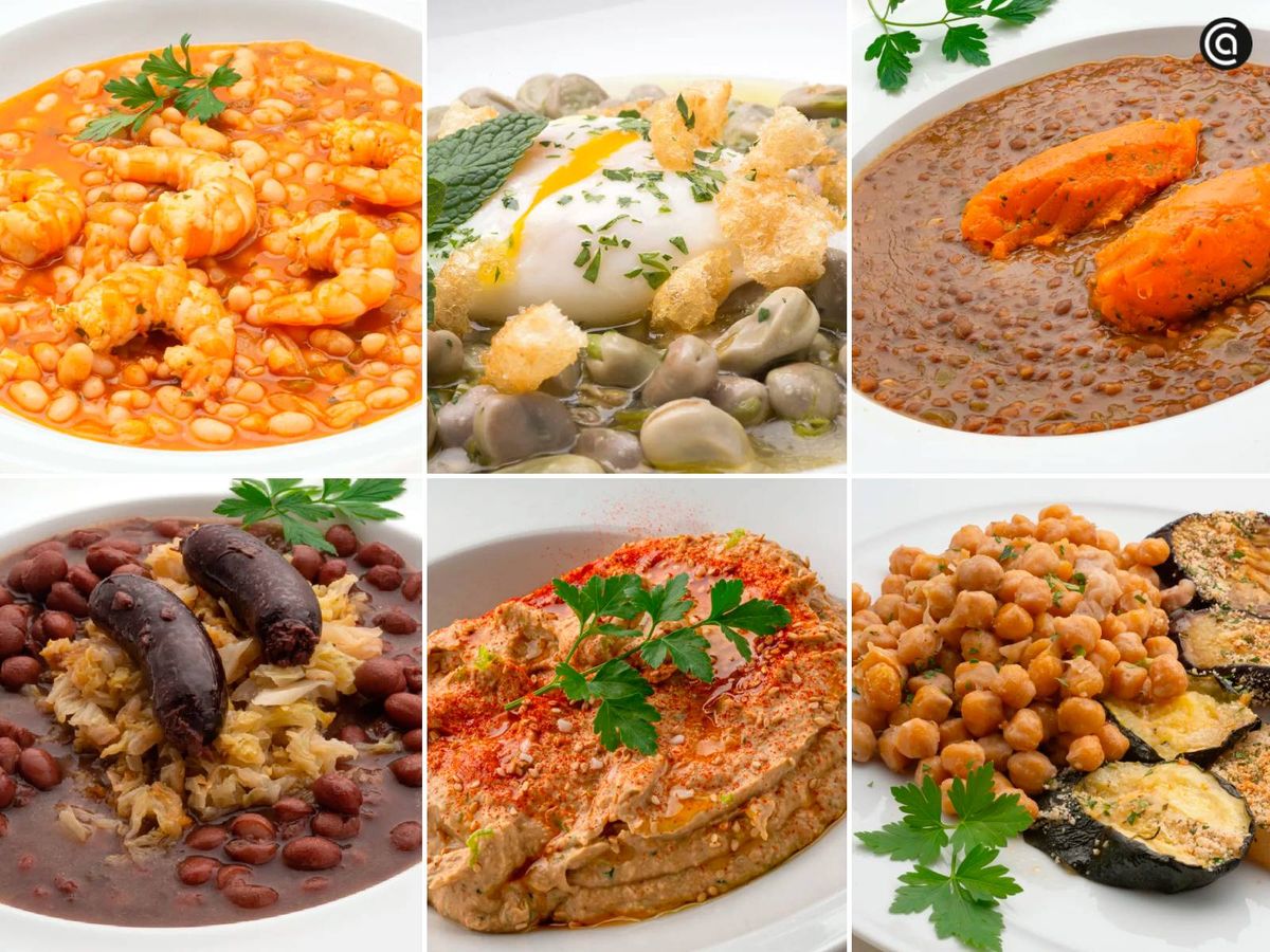 Recetas con legumbres