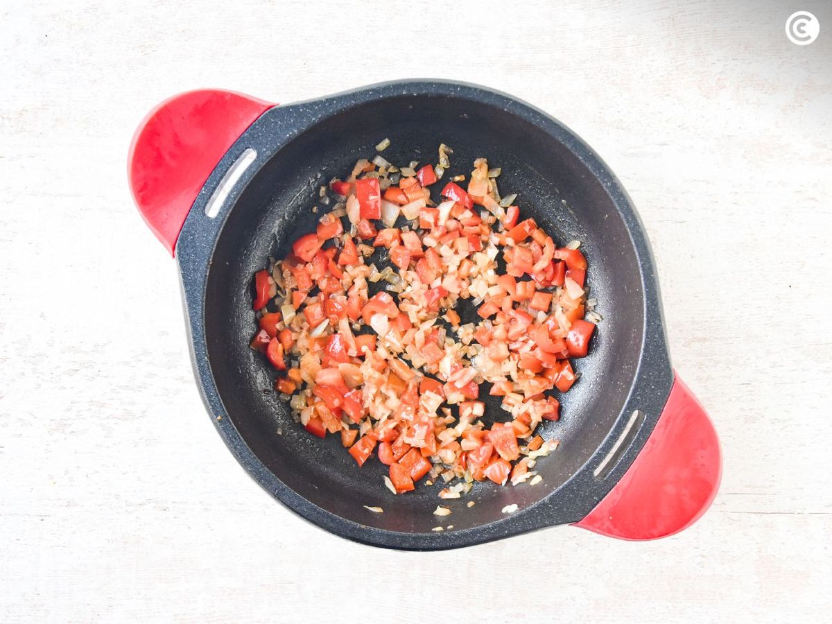 Sofrito para la galinhada