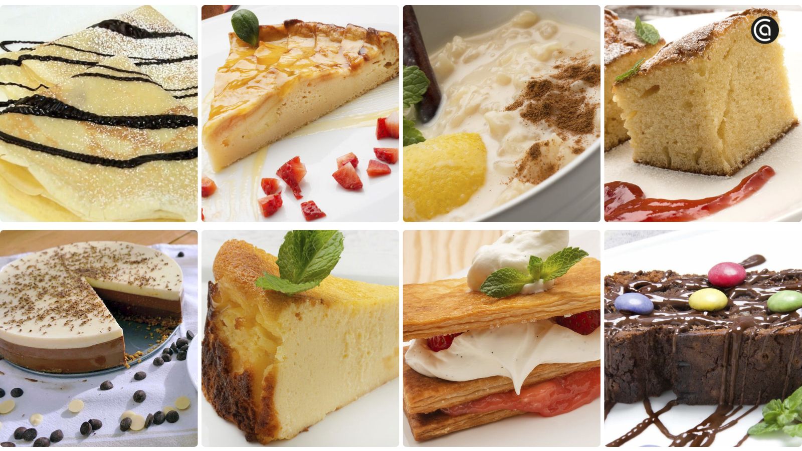 8 ideas de postres para el día de la madre