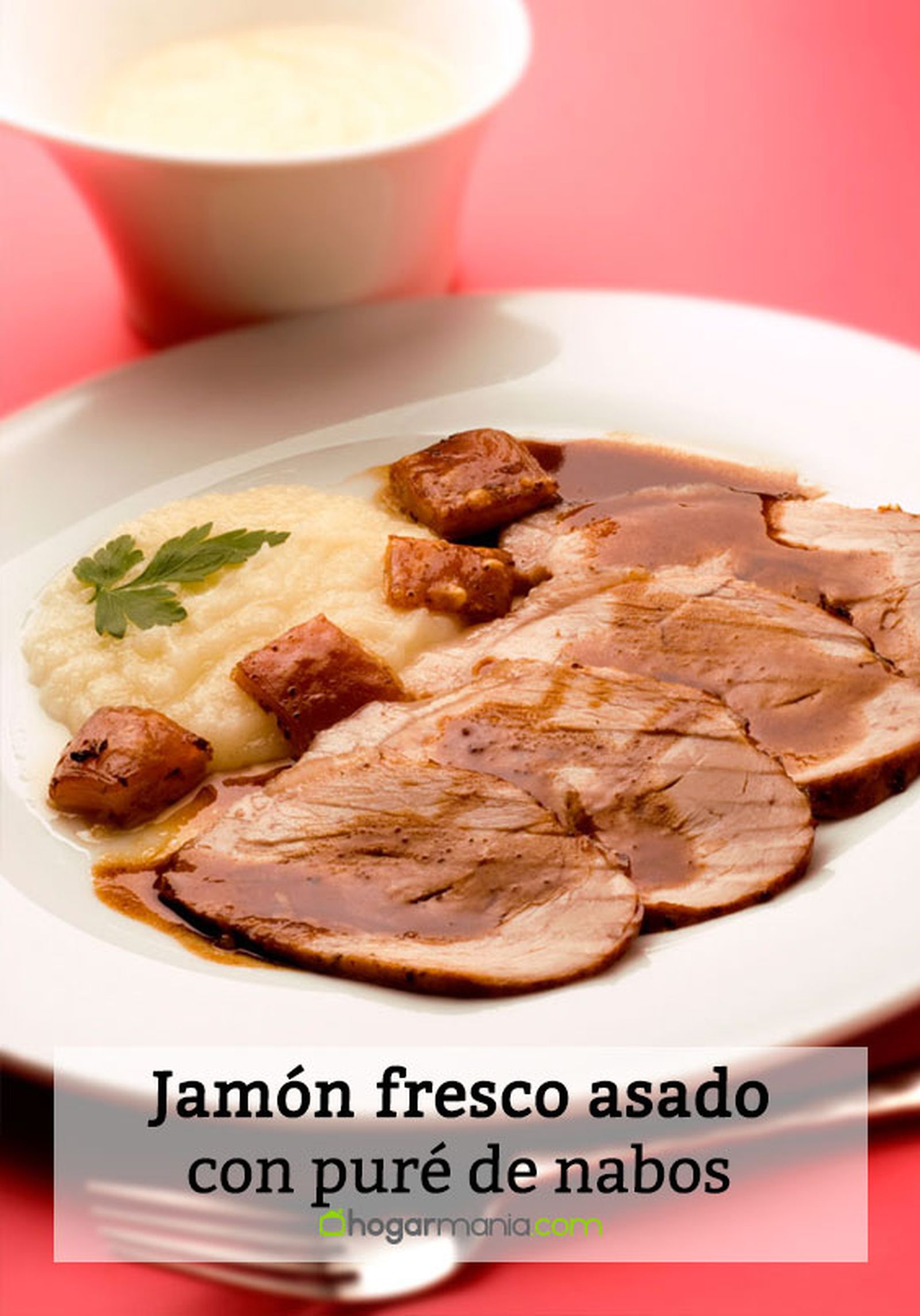 jamon asado con pure de navos pin jamon asado con pure de navos pin