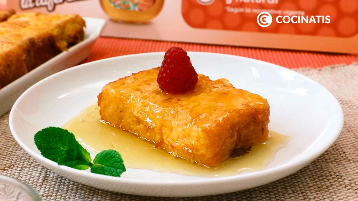 Receta de torrijas con miel