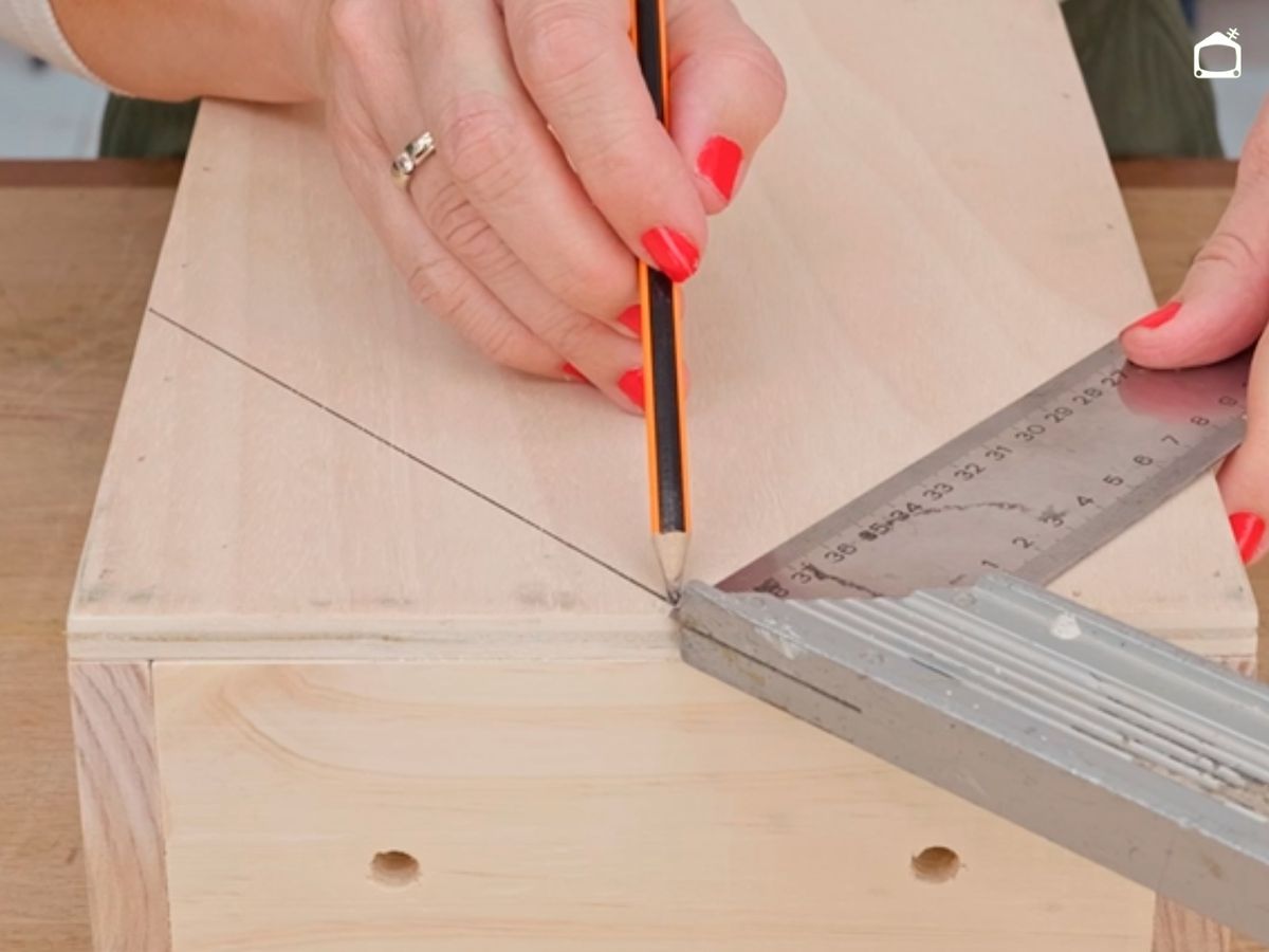 Marca la forma del tejado