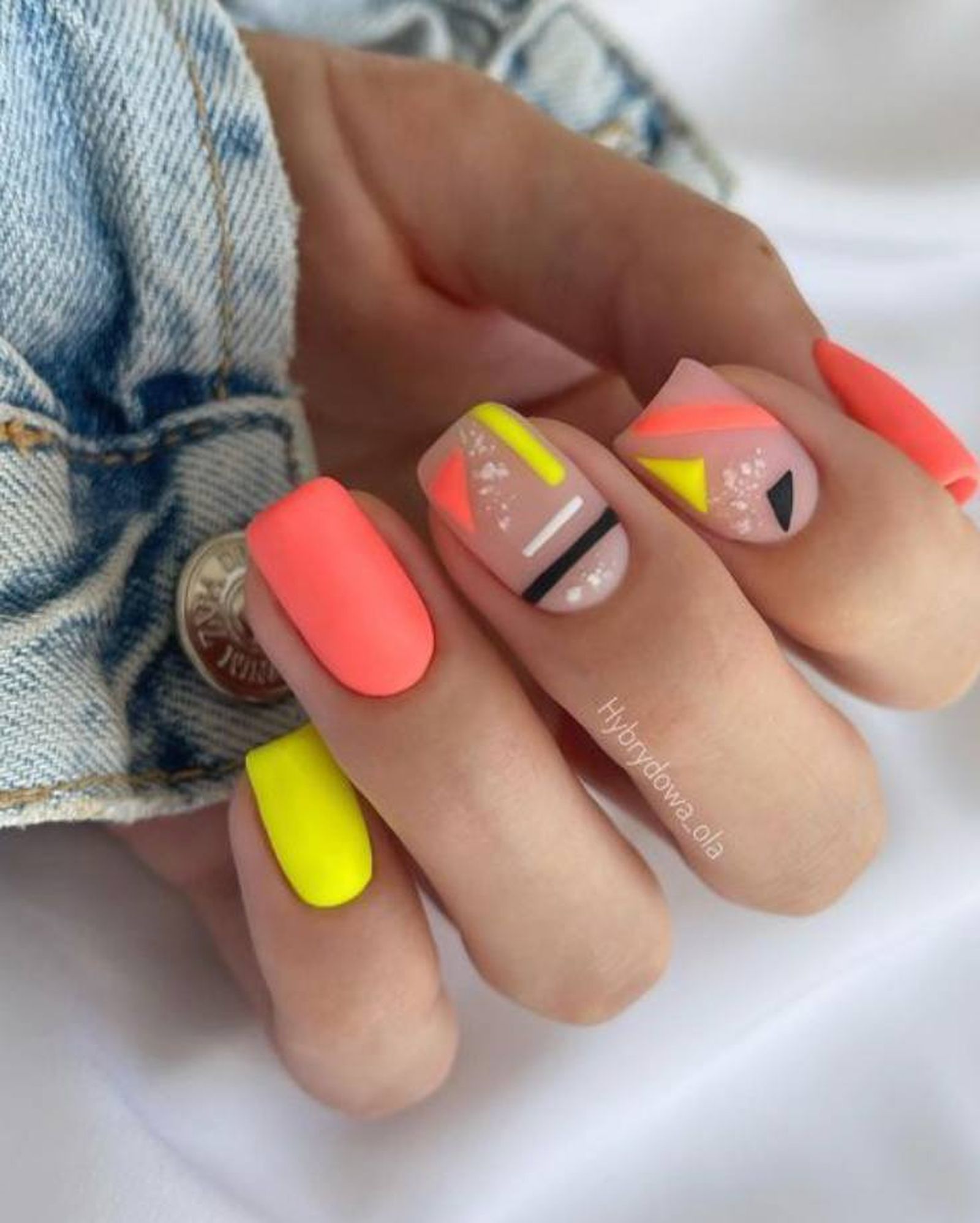 manicura colores neon manicura colores neon