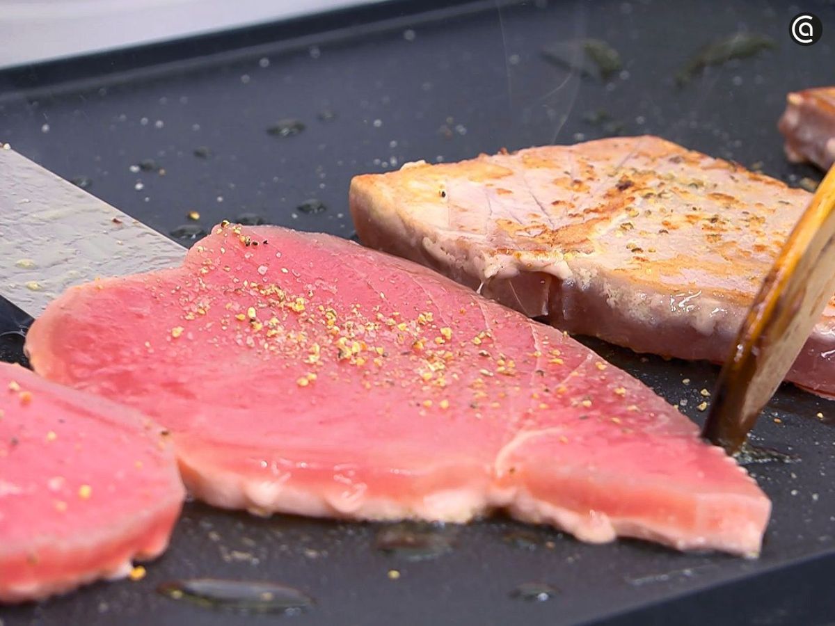 Haz las supremas de atún a la plancha