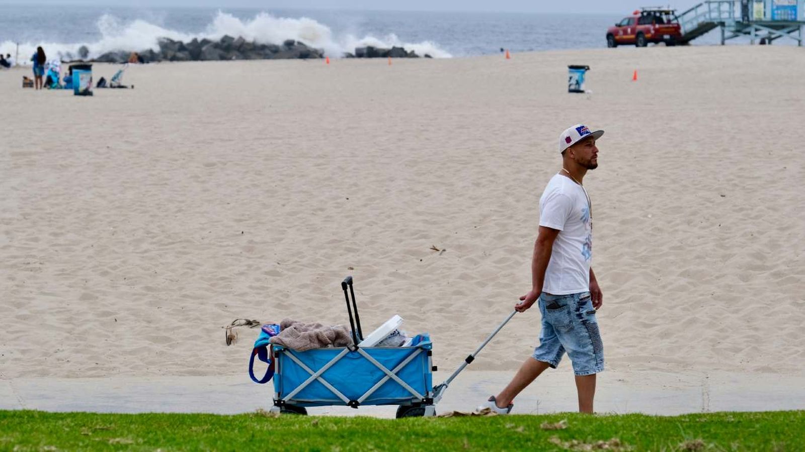 Carro para la playa