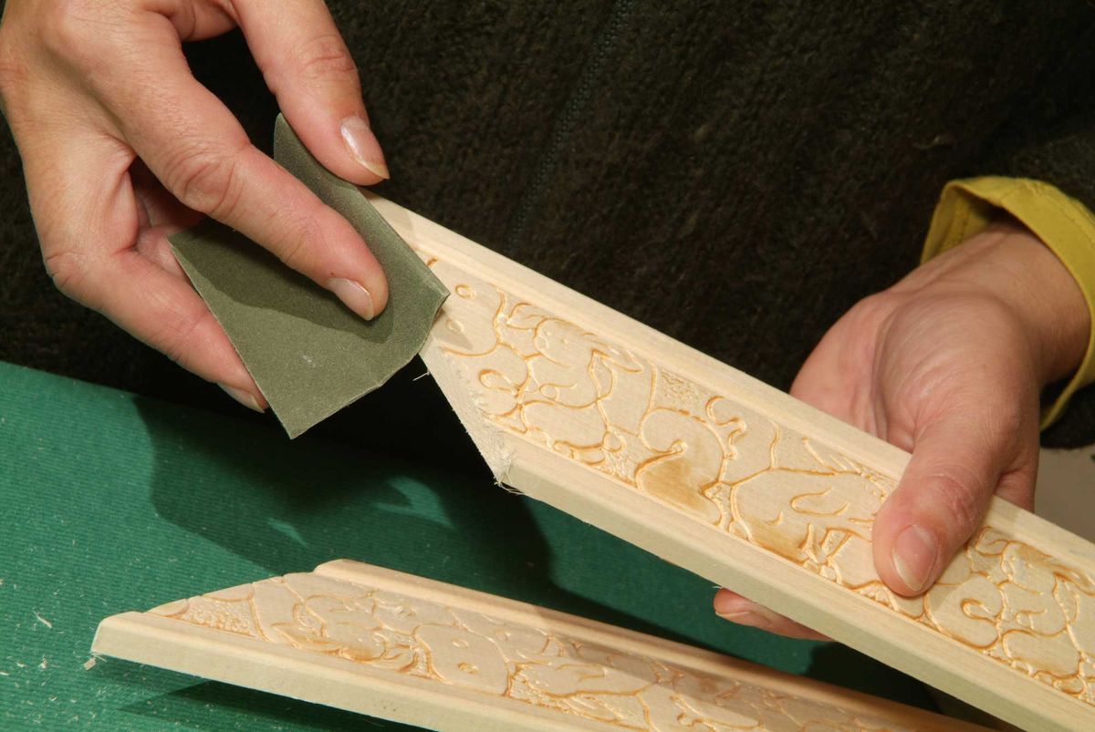 Enmarcar un panel de corcho  paso 4