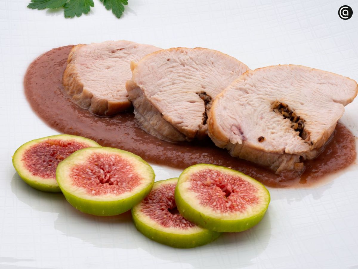 Pavo con salsa de higos de Karlos Arguiñano