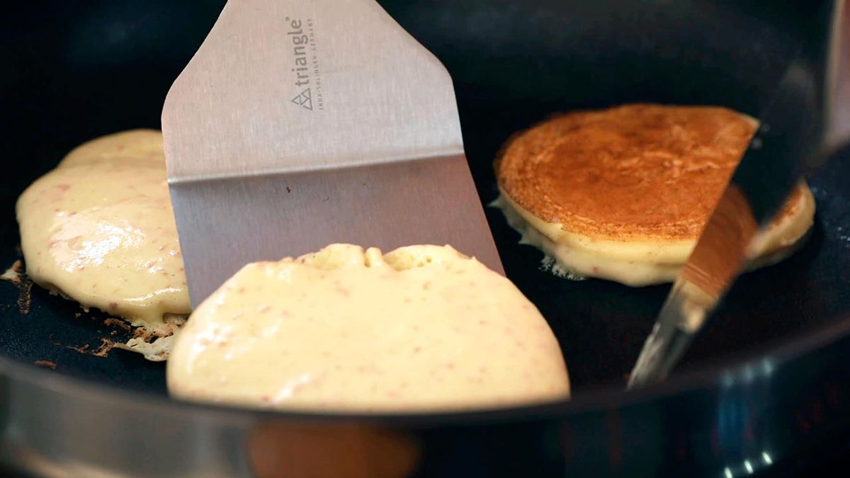 Cómo hacer blinis  paso 3