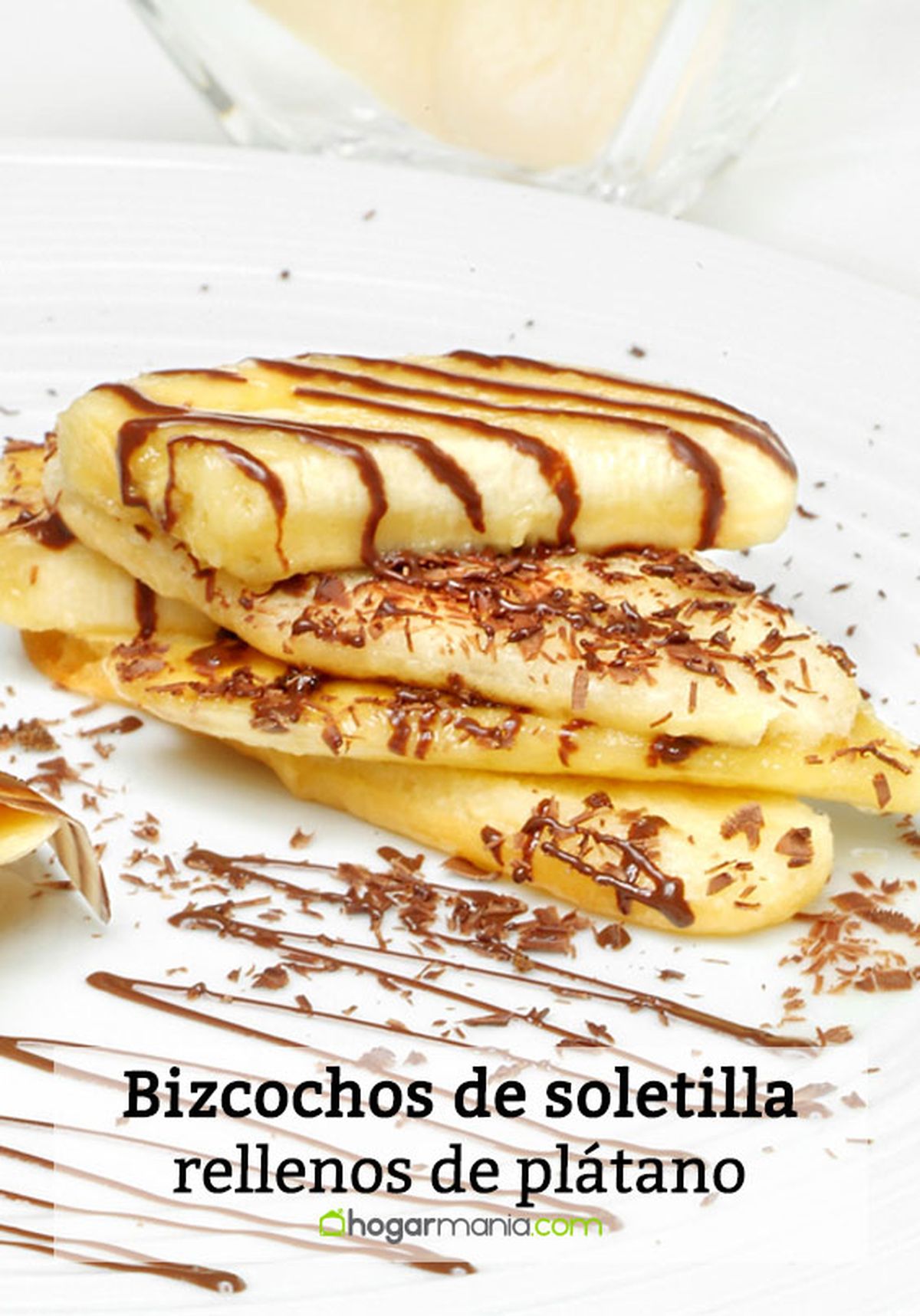 bizcochos de soletilla rellenos de platano pin
