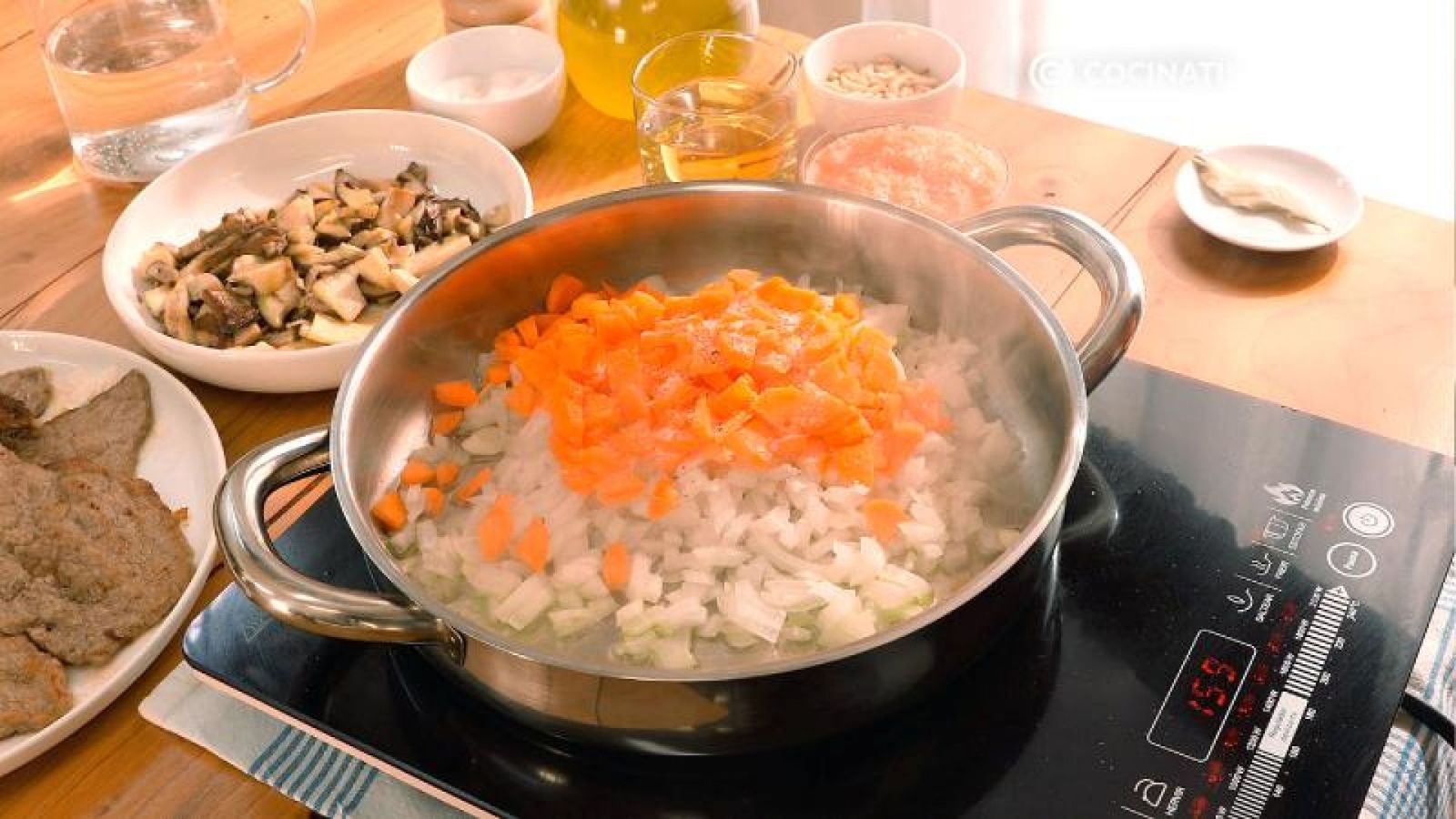 Pocha las verduras Pocha las verduras