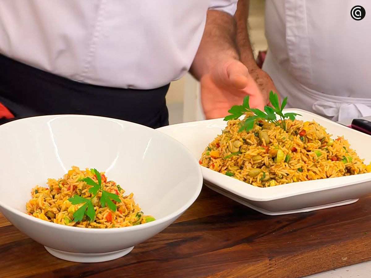 Decora los platos con perejil fresco