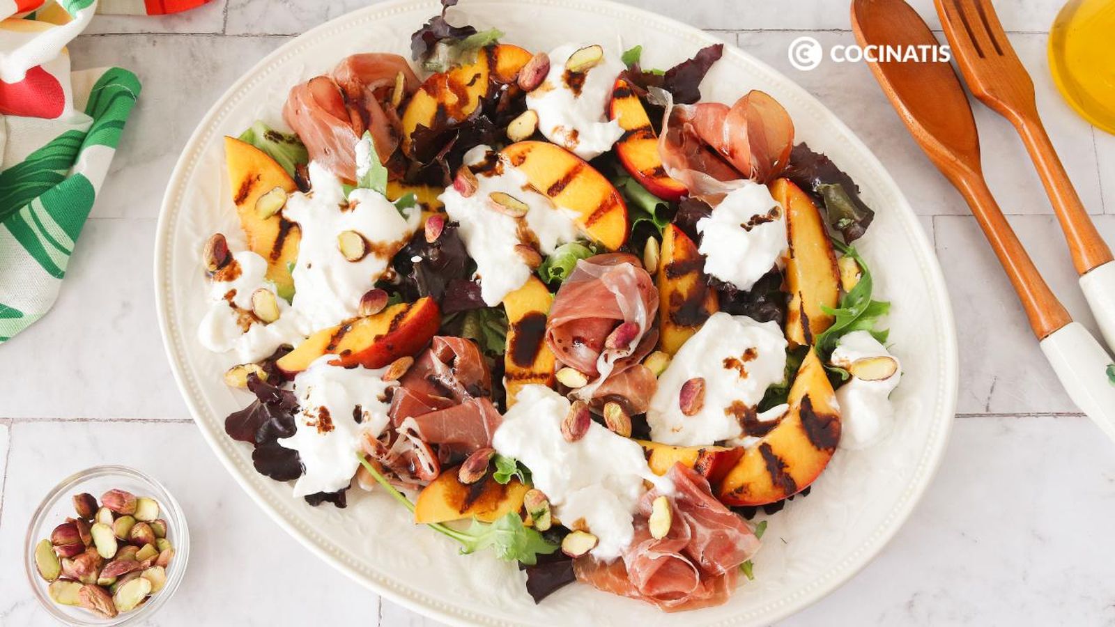 Ensalada de burrata