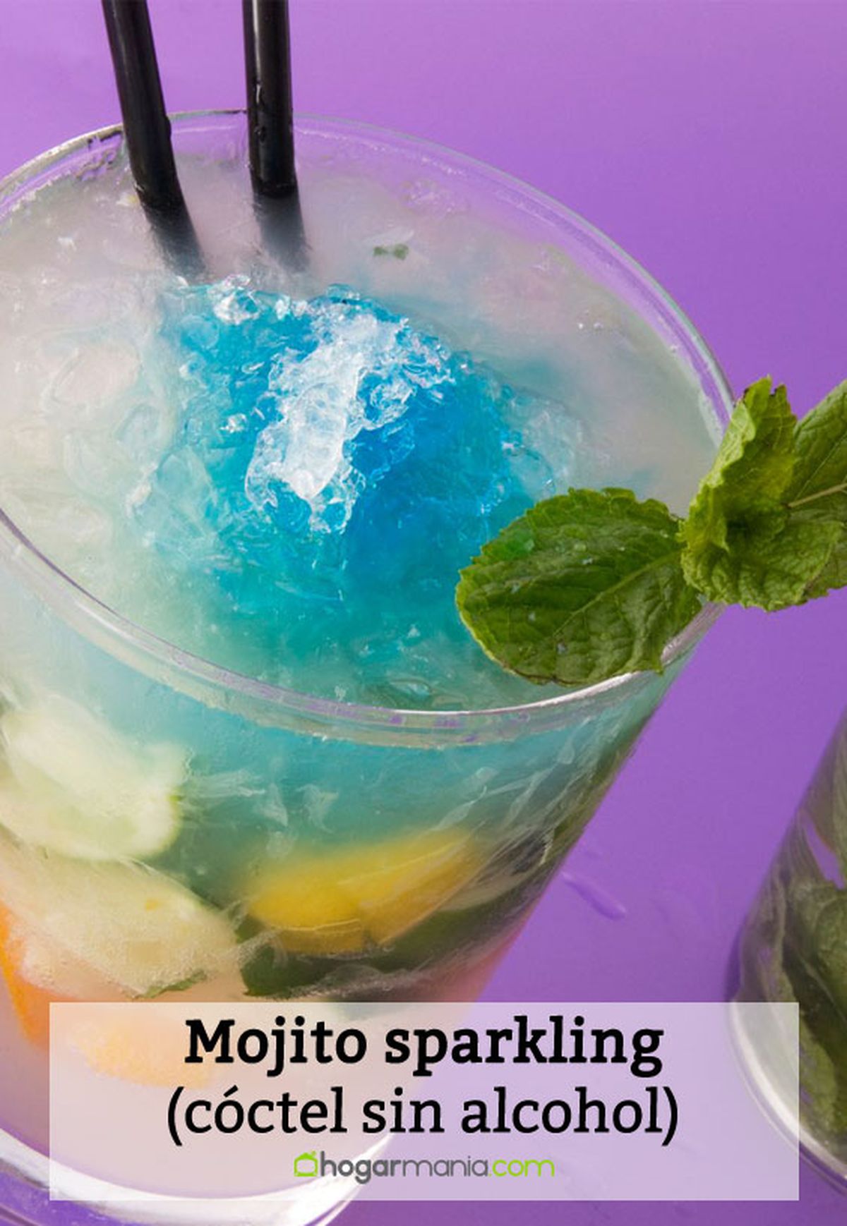 mojito sparkling sin alcohol pin