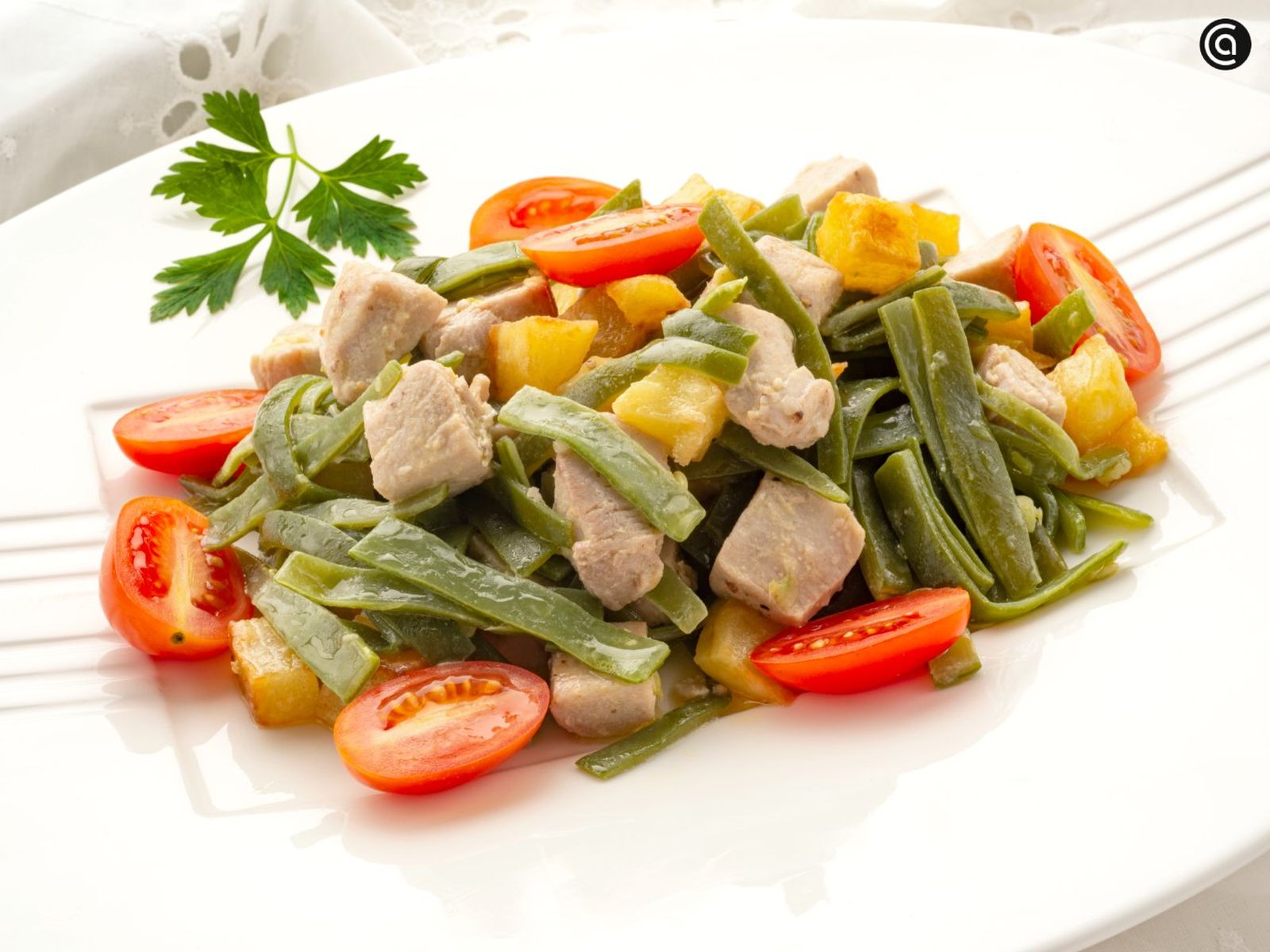 Ensalada de judías verdes y bonito, una ensalada sencilla de Karlos Arguiñano