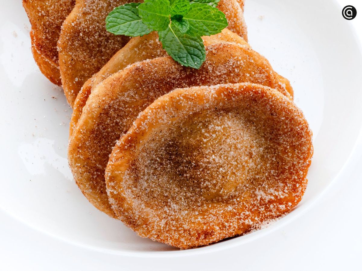 Tortitas de azúcar y canela de la abuela Lola de Karlos Arguiñano