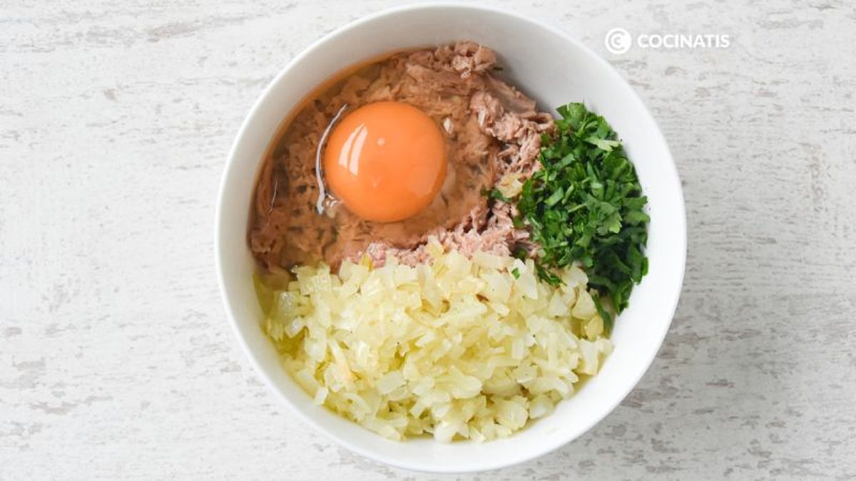 Mezcla de atún para croquetas caseras