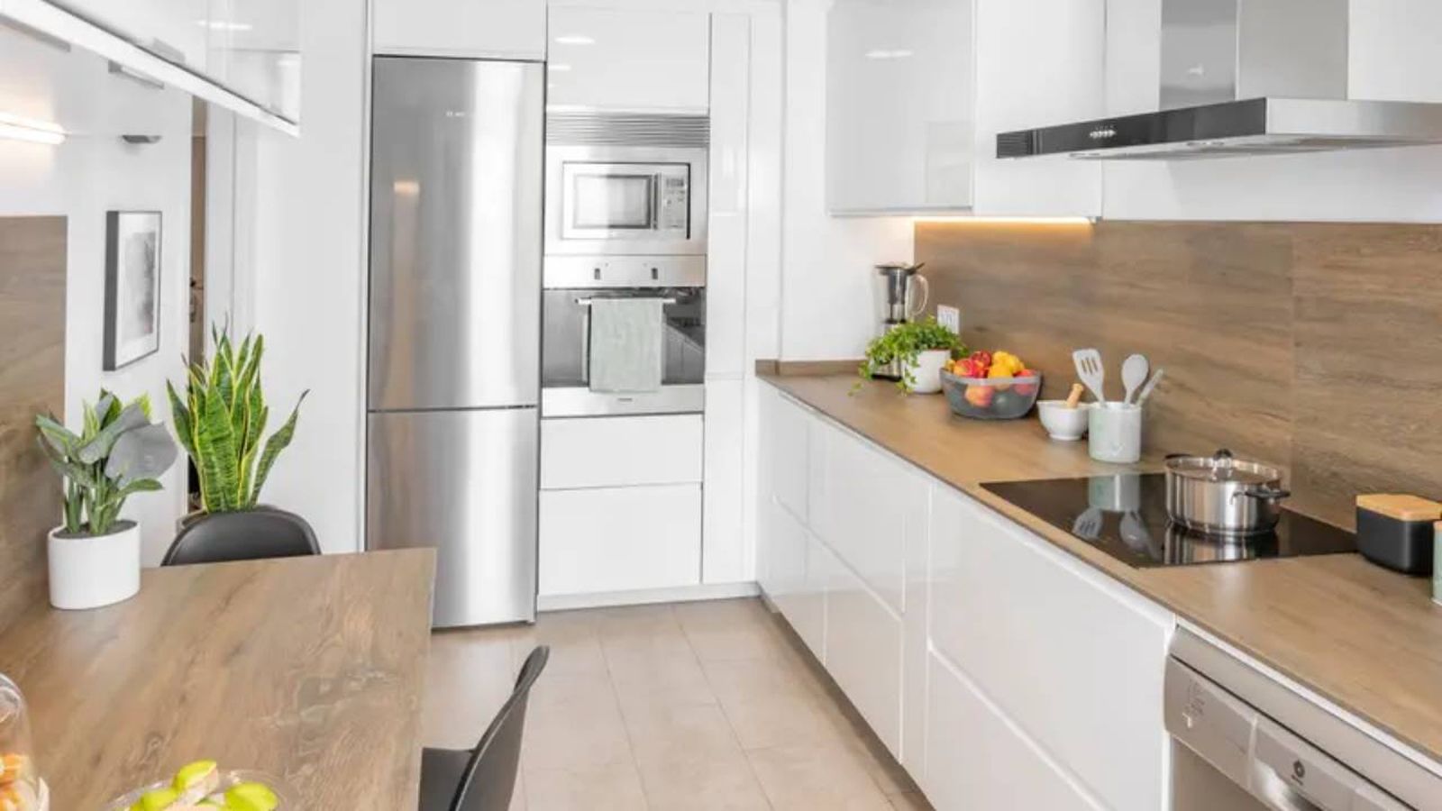 Cocina moderna.