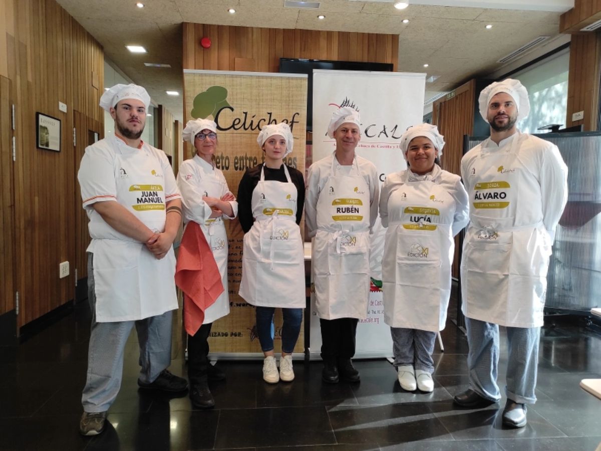 Cocineros de Celichef, preparados para demostrar que la cocina sin gluten puede ser creativa y segura.