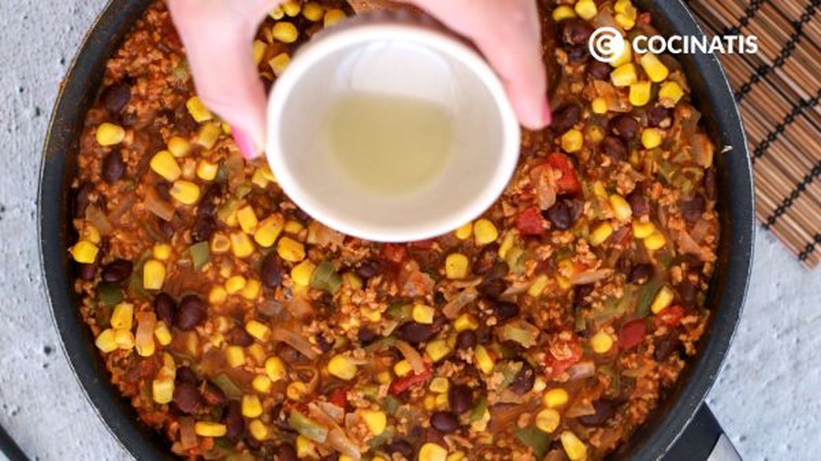 receta chili vegano paso 5 receta chili vegano paso 5
