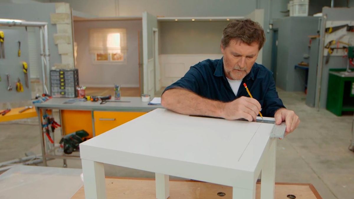 Cómo hacer una mesa de luz paso 1