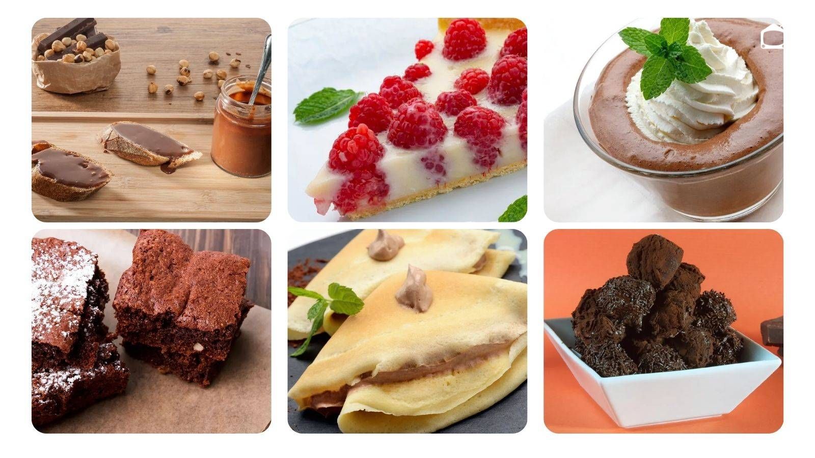 10 recetas de postres con chocolate rápidos y fáciles
